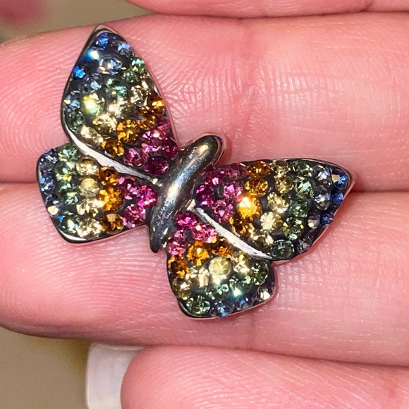 Jewelry - Rainbow Butterfly Necklace Pendant